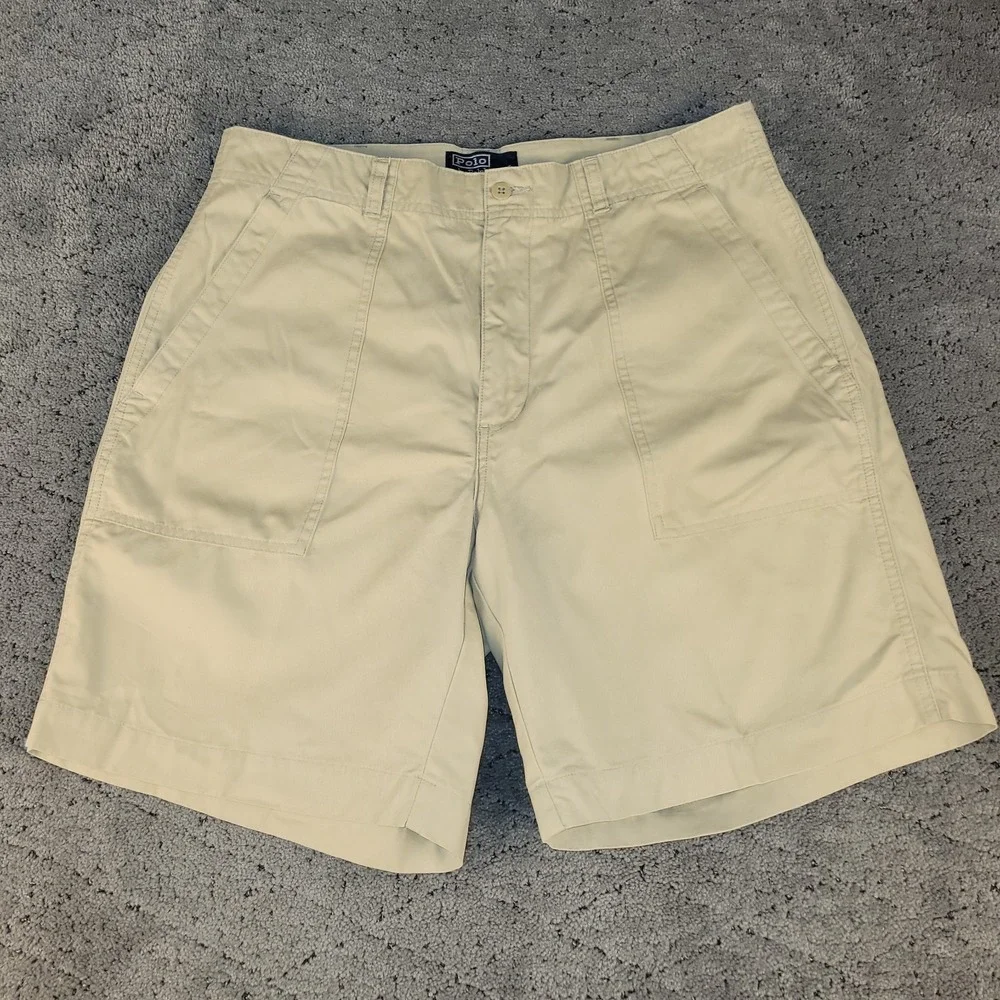 Polo Ralph Lauren Chino Shorts Mens 34 Khaki 8